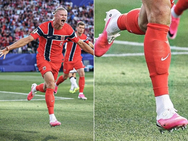 Erling Haaland và Nike Phantom 6