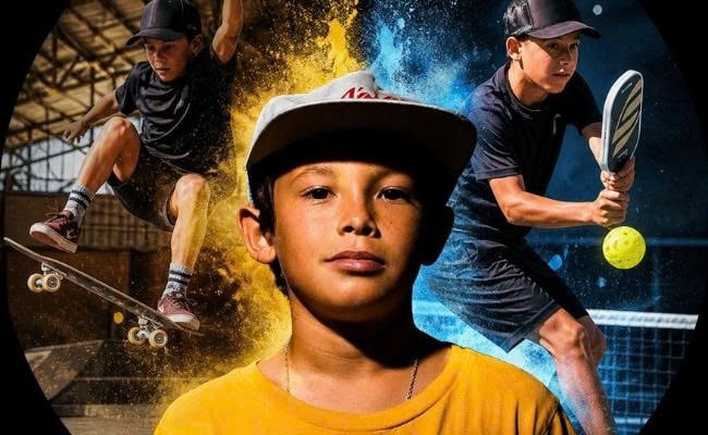 Thần đồng Pickleball 15 tuổi Tama Shimabukuro