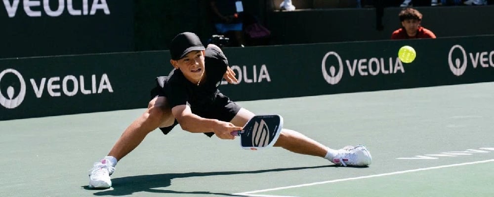 Thần đồng Pickleball 15 tuổi Tama Shimabukuro