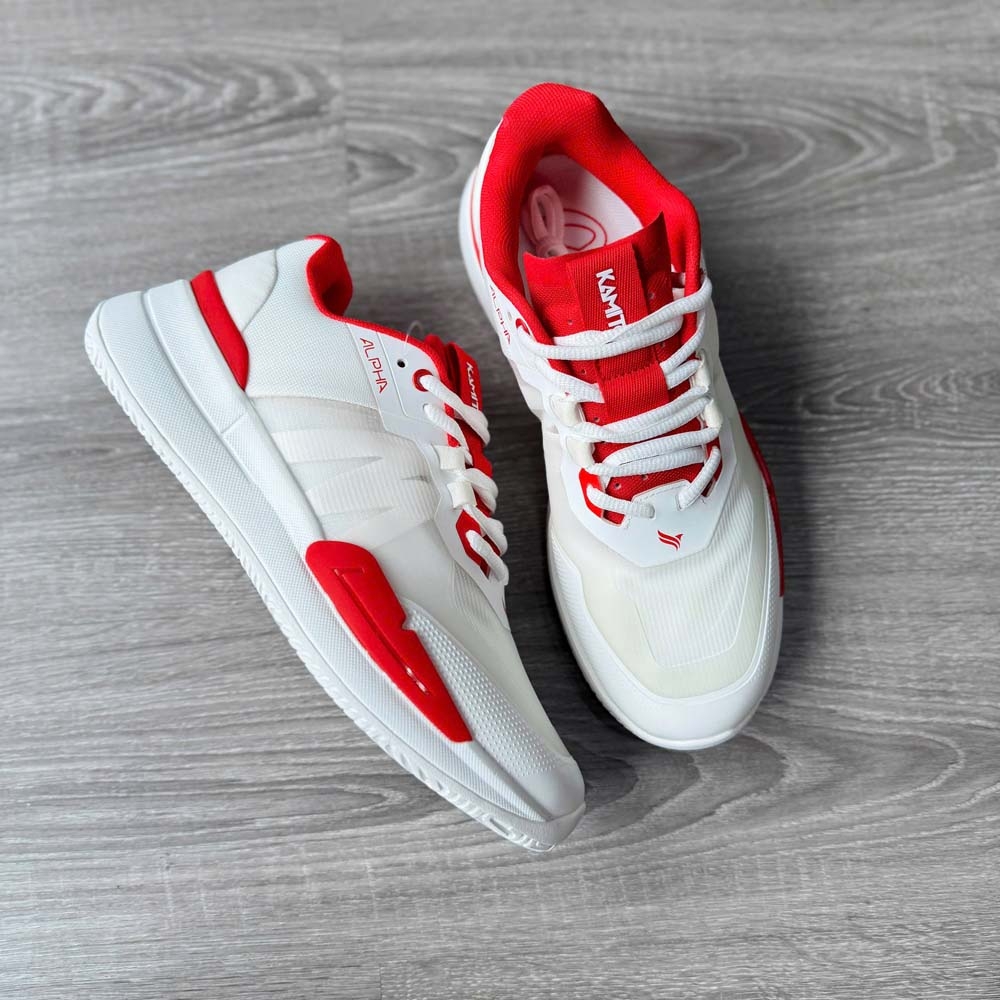 Giày Pickleball Kamito Alpha - KMGP260310 - Trắng/Đỏ