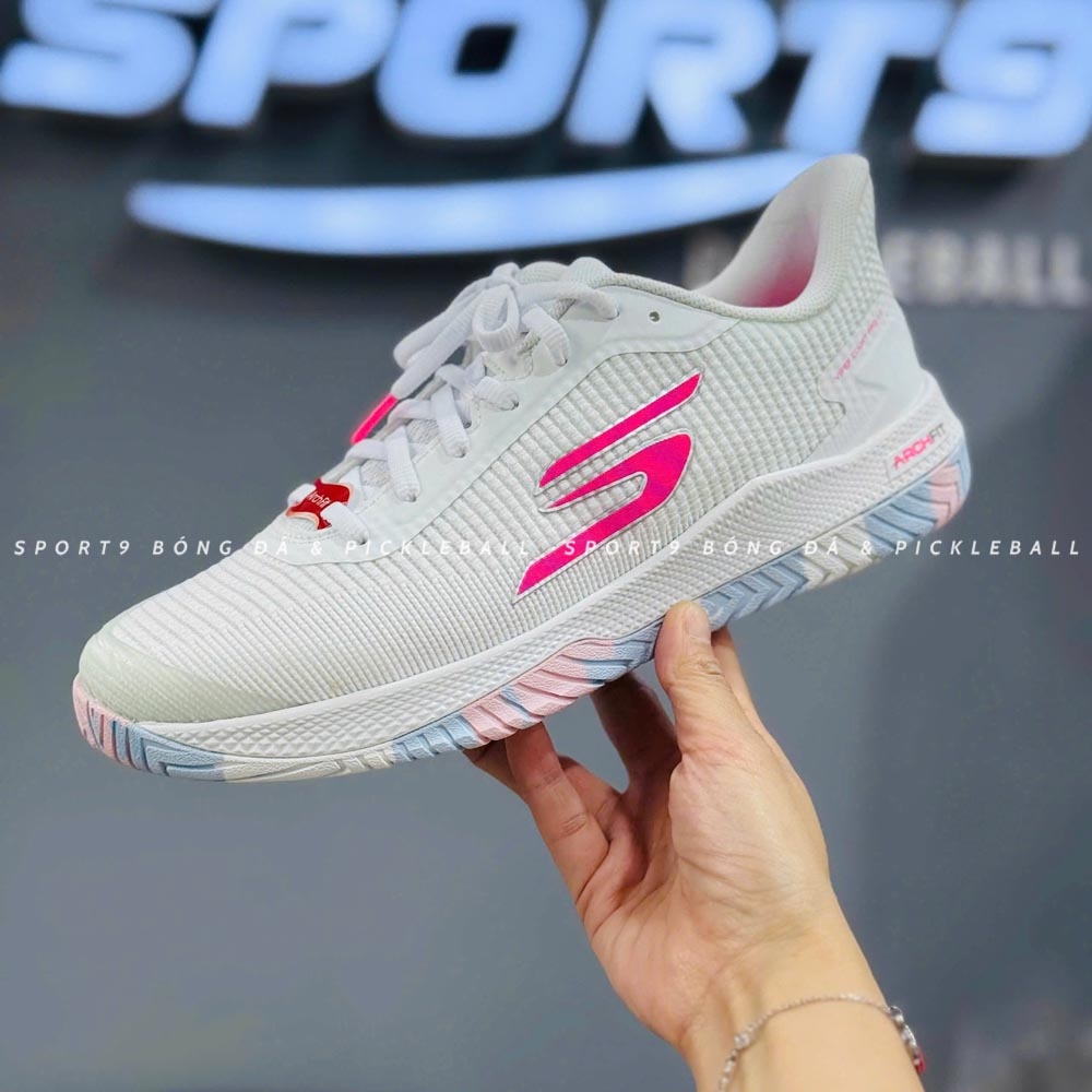 Giày Skechers Viper Court Pro 2.0 - 172109-WMLT - Trắng Hồng