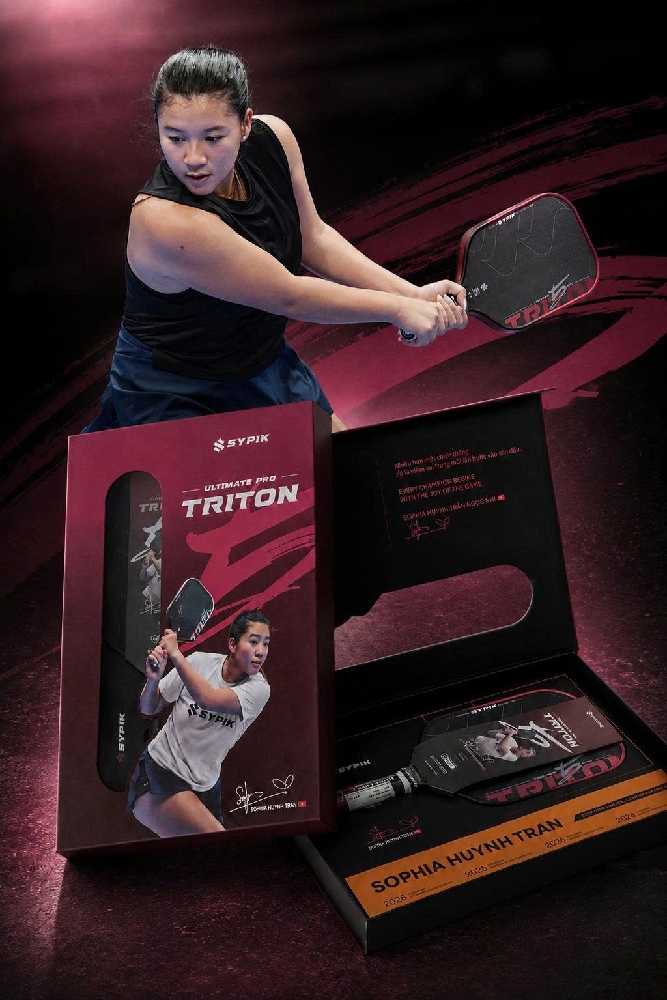 vợt pickleball sypik triton 5