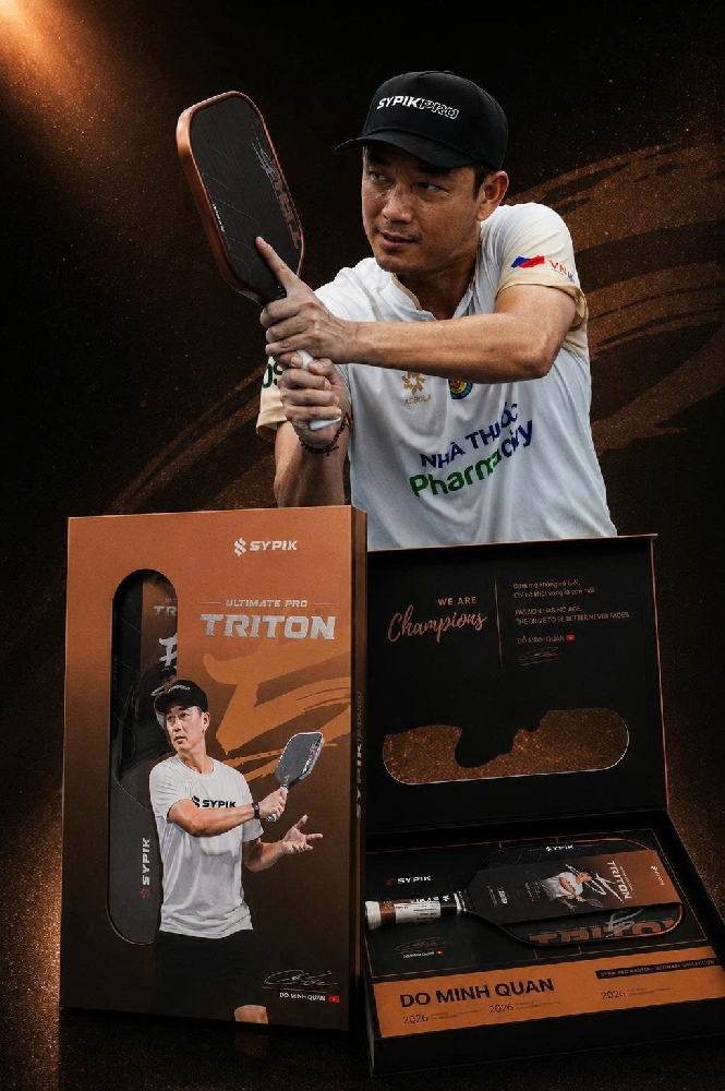 vợt pickleball sypik triton 5