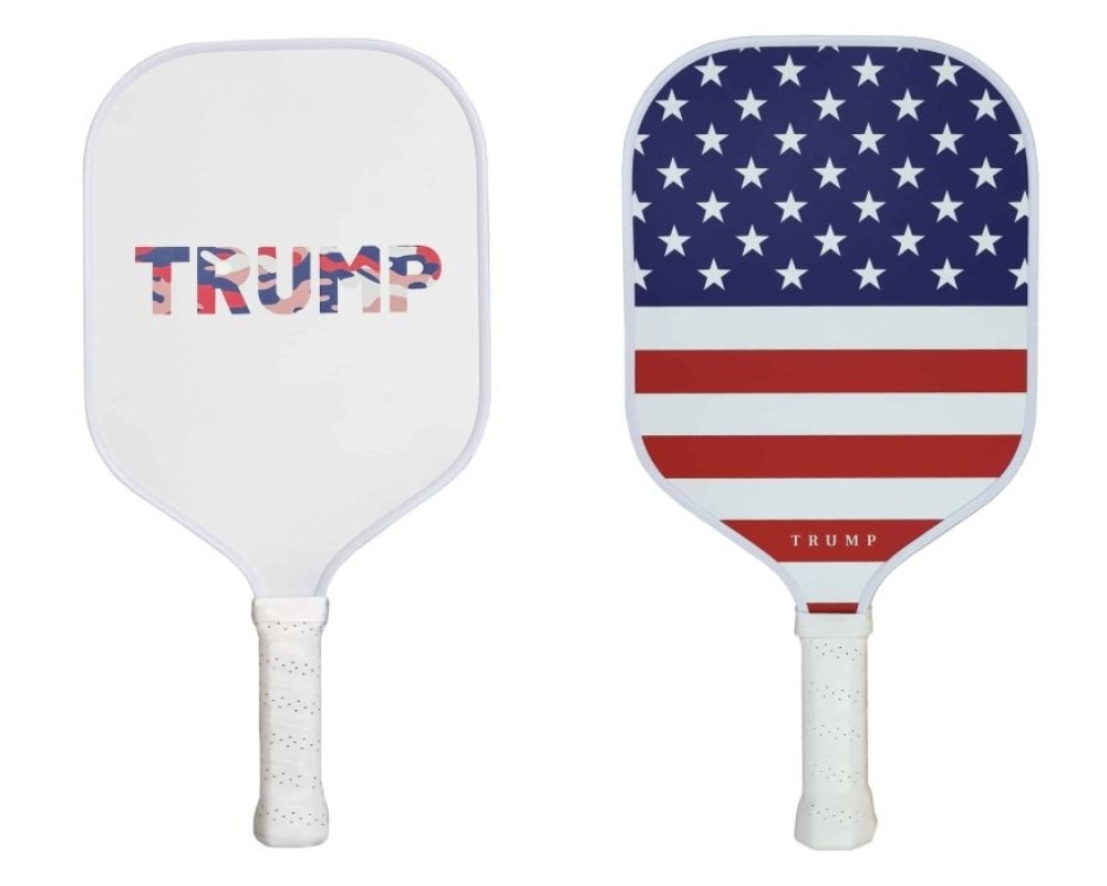 Vợt pickleball Donald Trump mang đậm dấu ấn cá nhân