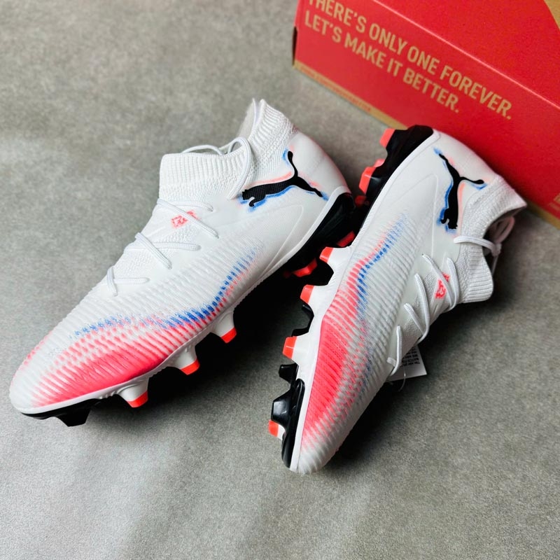 Puma Future 8 Match AG/FG Untamed - Màu Trắng/Cam - 108593 01