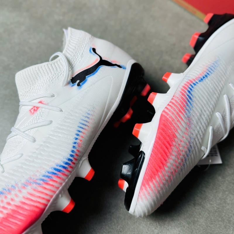 Puma Future 8 Match AG/FG Untamed - Màu Trắng/Cam - 108593 01