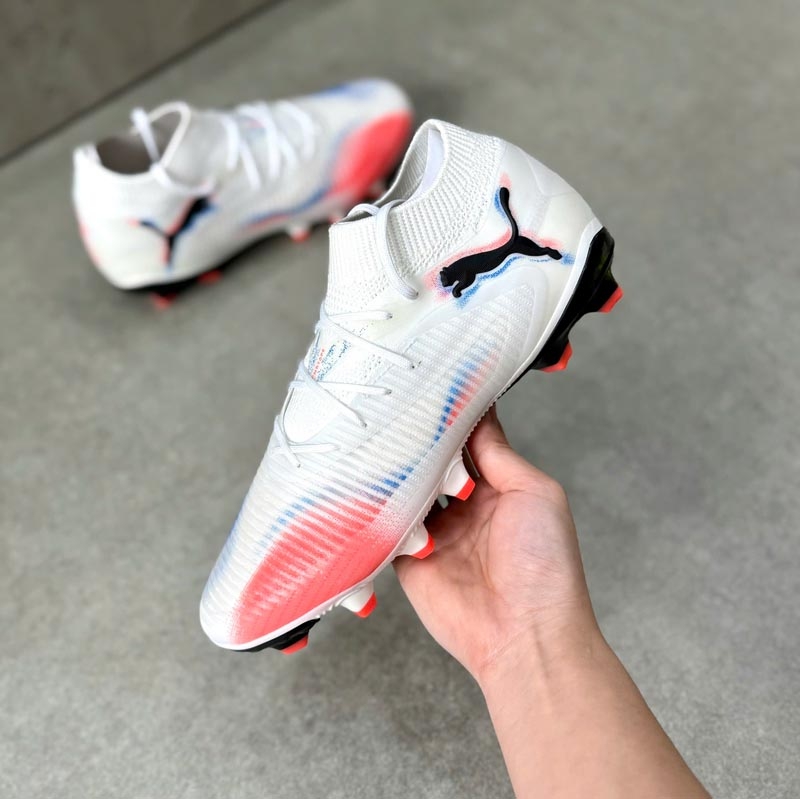 Puma Future 8 Pro FG/AG Untamed - Trắng/Cam - 108588 01