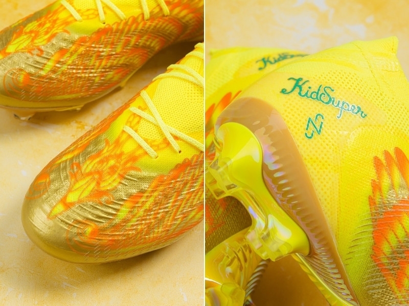 Puma Future Neymar x KidSuper — phối màu vàng rực đặc trưng Brazil