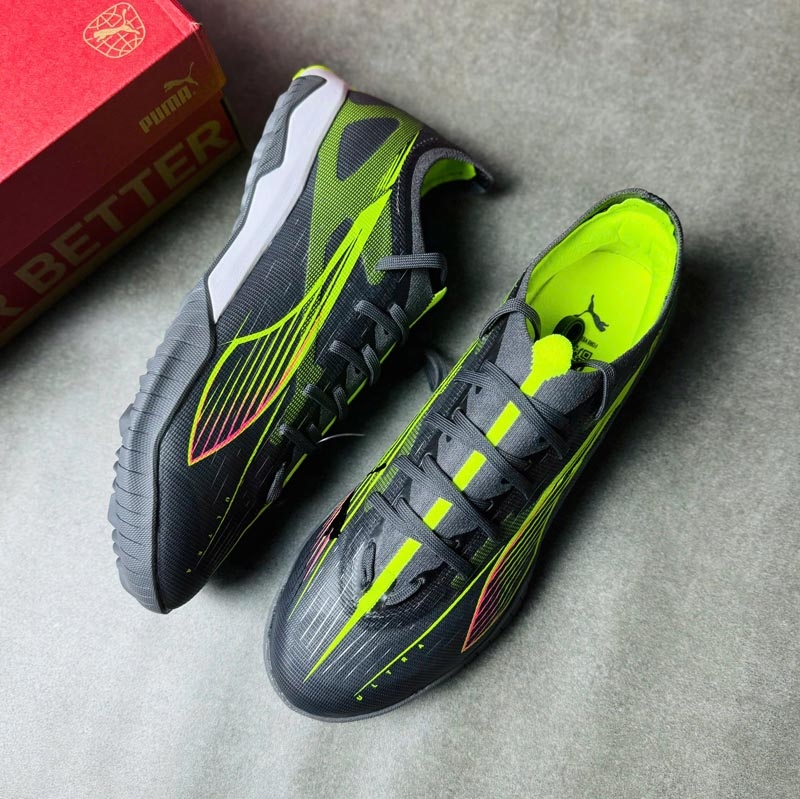 Puma Ultra 5 Match TT - Xám/Xanh - 108351 03