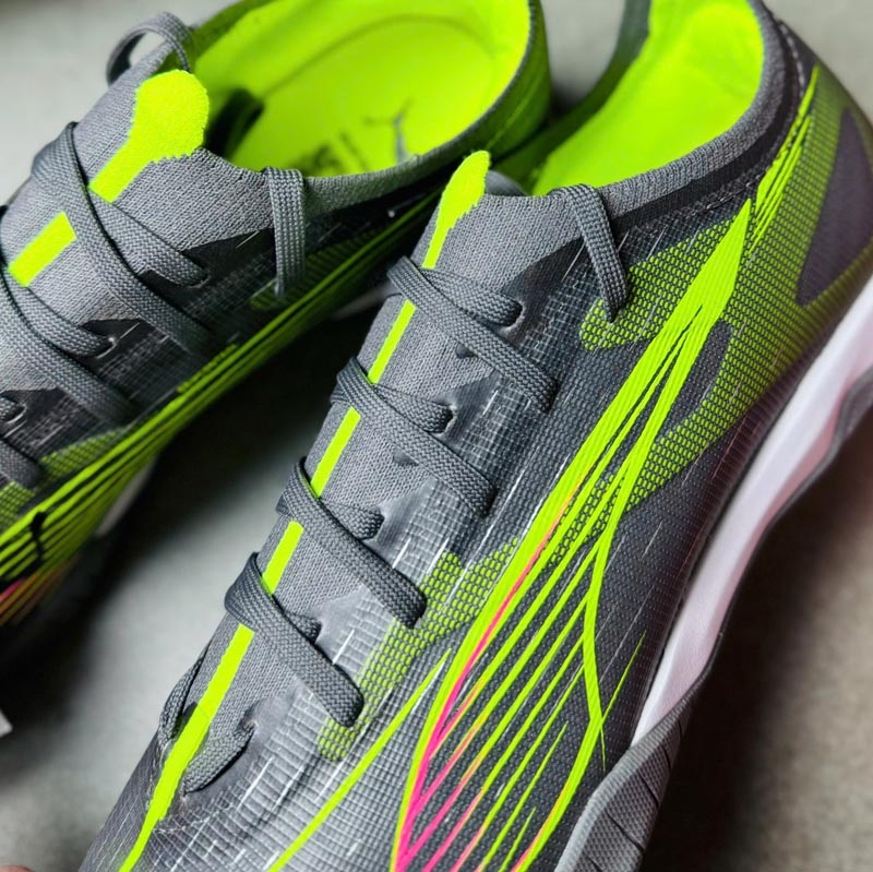 Puma Ultra 5 Match TT - Xám/Xanh - 108351 03