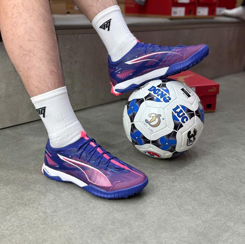 PUMA Ultra 5 Pro Cage TT - Tím Than - 107889 01