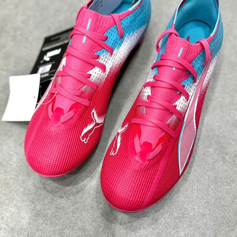 Puma Ultra 6 Match FG/AG - Hồng/Xanh - 108765 01