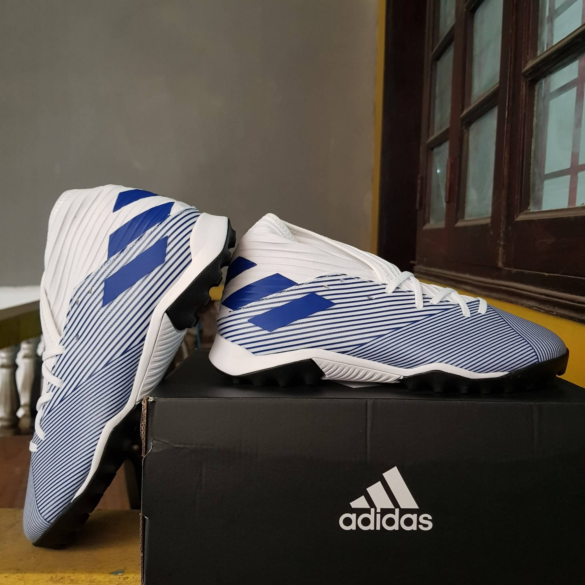 Adidas Nemeziz 19.3 TF EG7228 Cloud White/Team Royal Blue/Core Black 