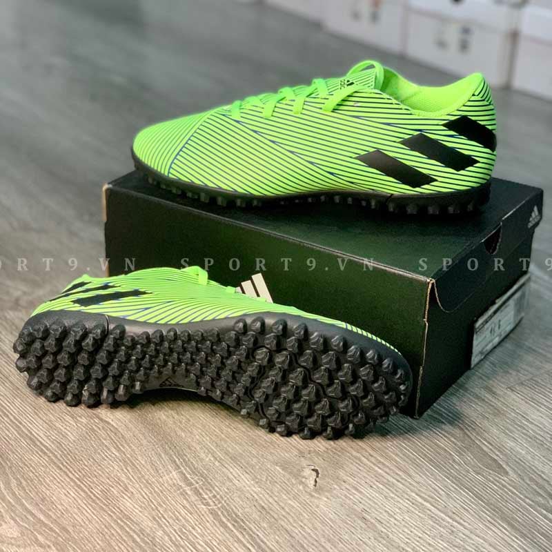 adidas Nemeziz 19.4 TF Uniforia - Signal Green/Core Black/Royal Blue - FV3317