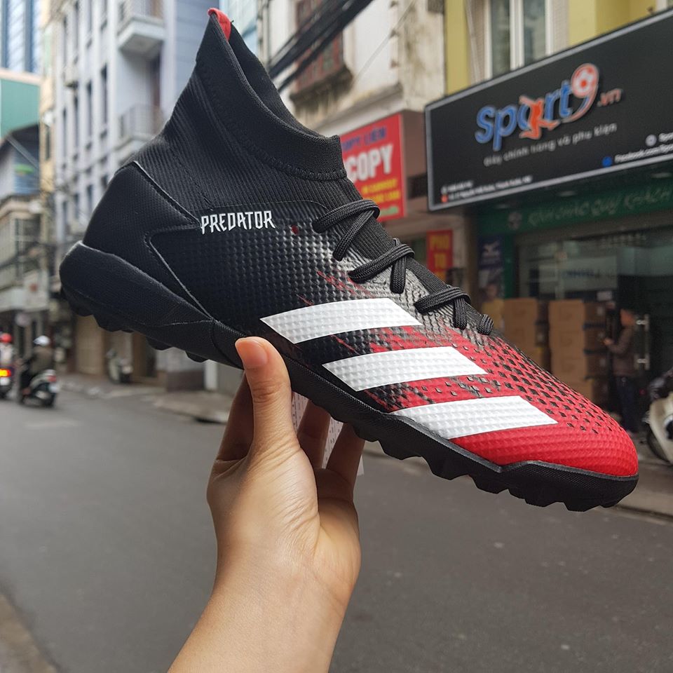 adidas Predator 20.3 TF EF2208 Core Black/Cloud White/Active Red