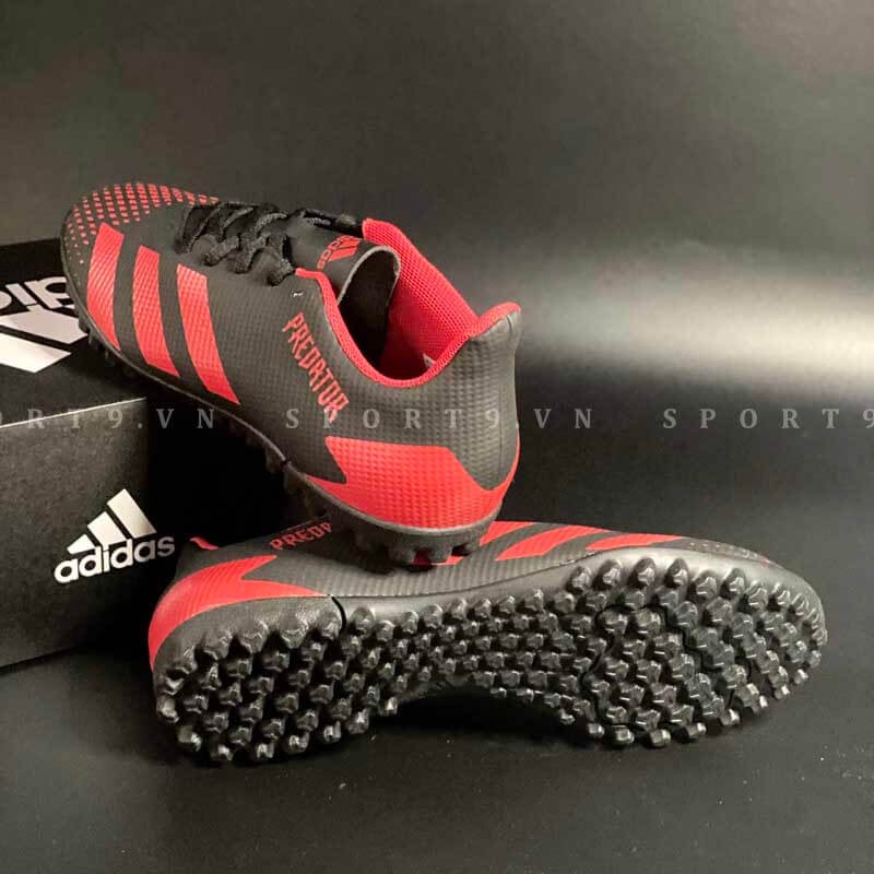 Adidas Predator 20.4 TF EE9585 - Core Black / Active Red / Core Black