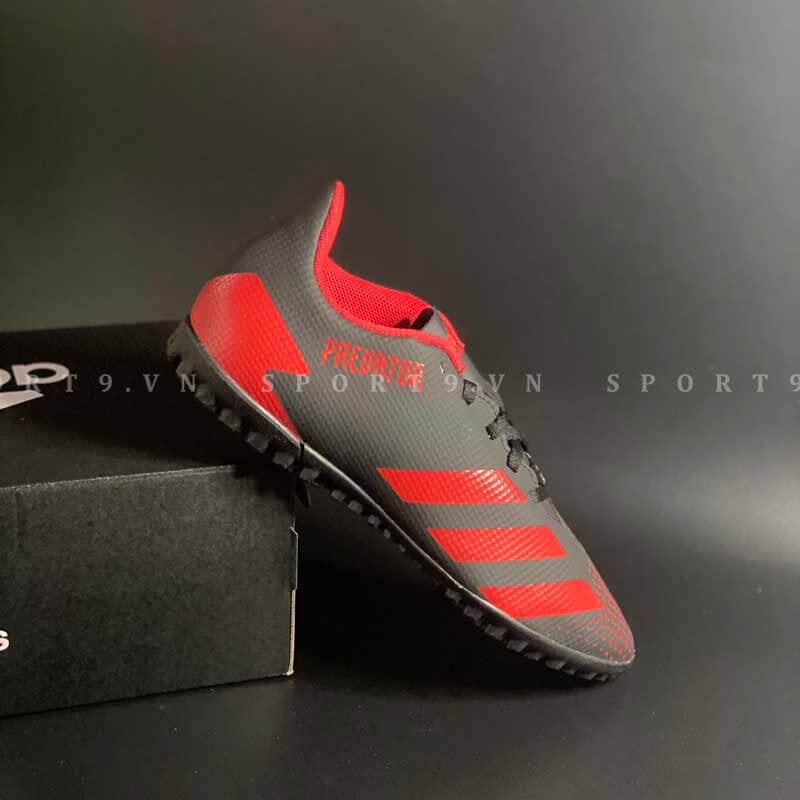 Adidas Predator 20.4 TF EE9585 - Core Black / Active Red / Core Black	