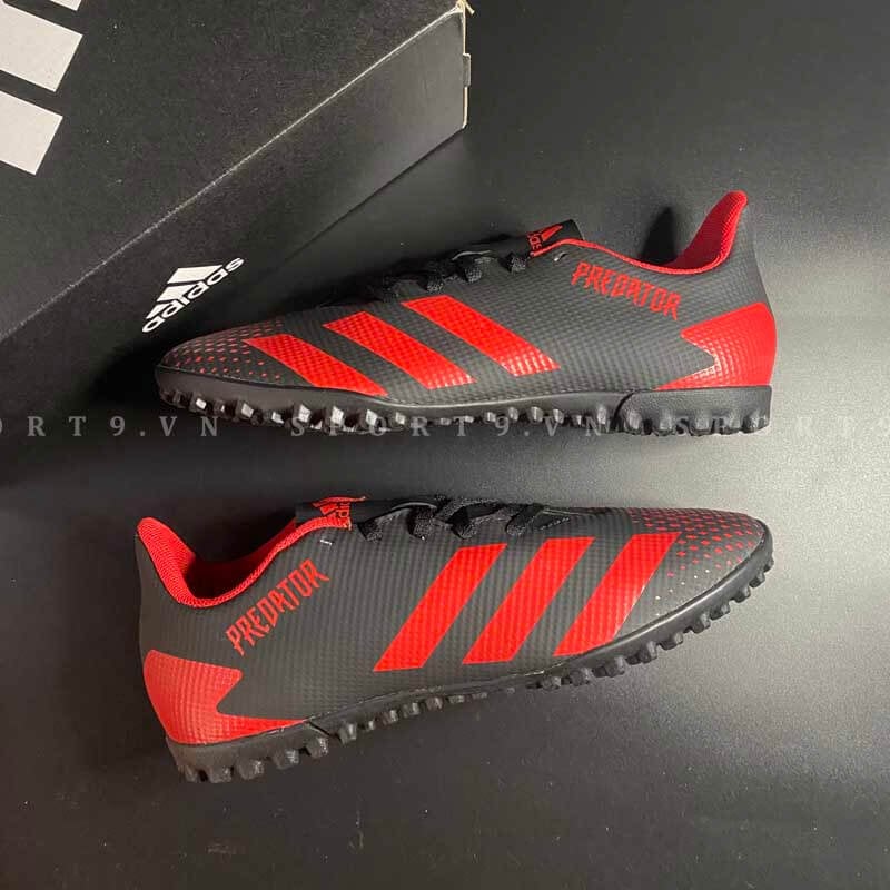 Adidas Predator 20.4 TF EE9585 - Core Black / Active Red / Core Black