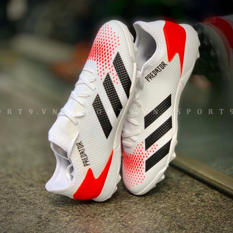 adidas Predator 20.3 Low TF Uniforia - Footwear White/Core Black/Pop - EF1997