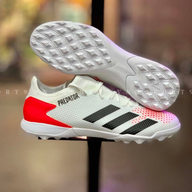 adidas Predator 20.3 Low TF Uniforia - Footwear White/Core Black/Pop - EF1997