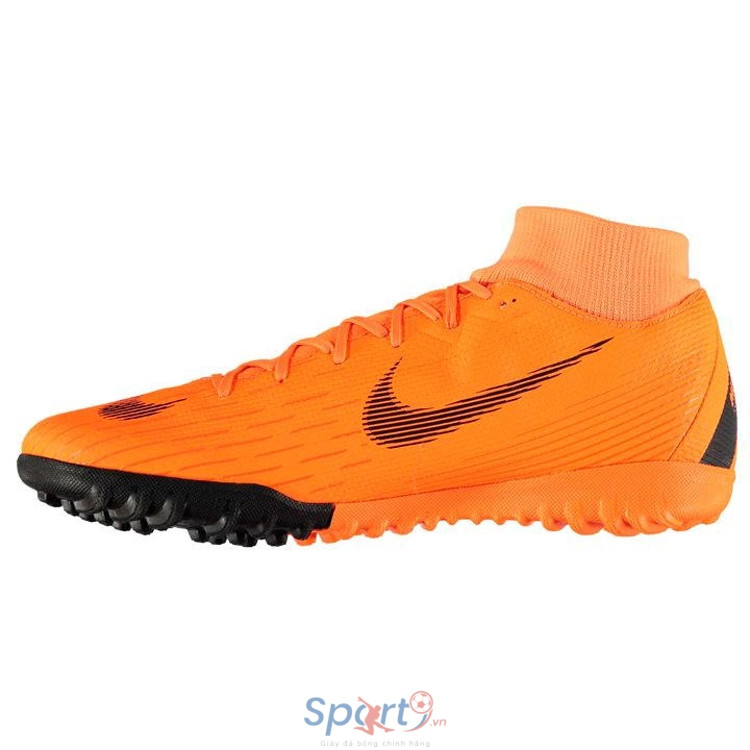 Nike Mercurial Superfly Academy Astro Turf Trainers Orange/Black cổ cao