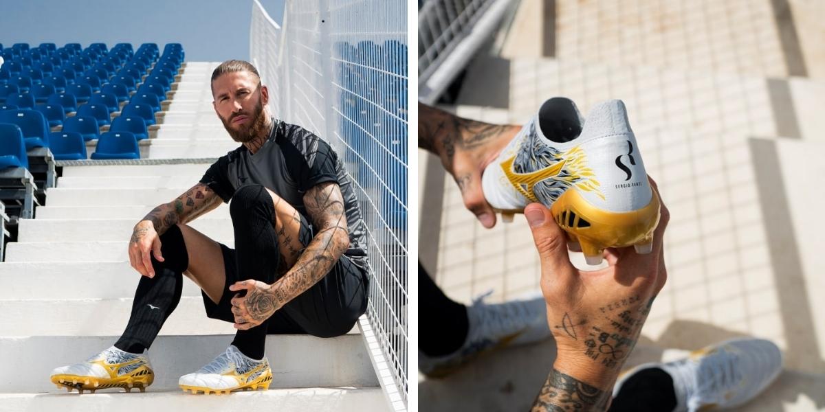 Mizuno thiết kế mẫu giày bóng đá Morelia Neo III 'SR4' dành riêng cho cầu  thủ Sergio Ramos | Sport9 Việt Nam