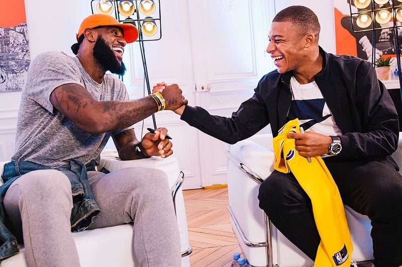 LeBron James x Kylian Mbappé