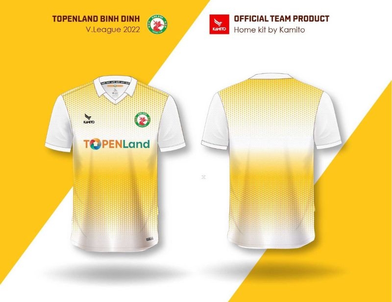 Áo đấu sân khách Bình Định FC