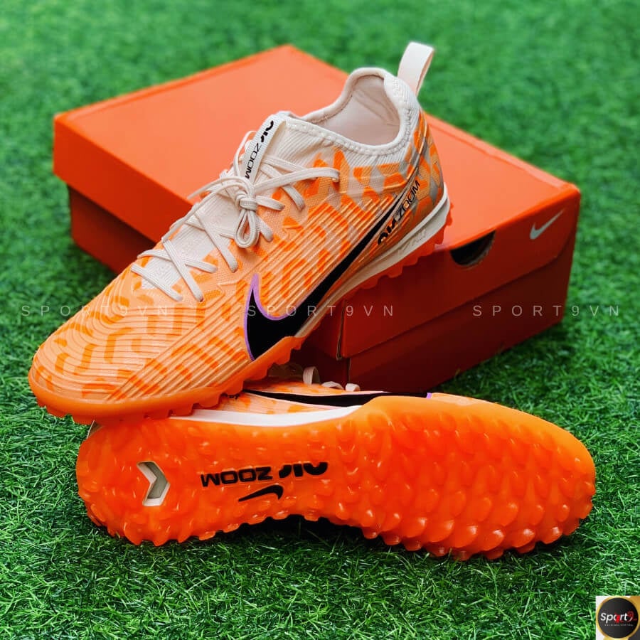 giày đá bóng nike vapor 15 pro cam