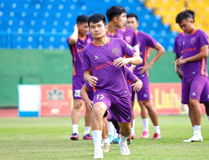 Bộ quần áo bóng đá Becamex Bình Dương