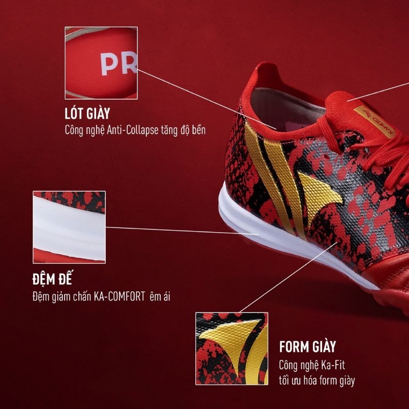 Tích hợp công nghệ giảm chấn Ka-Comfort