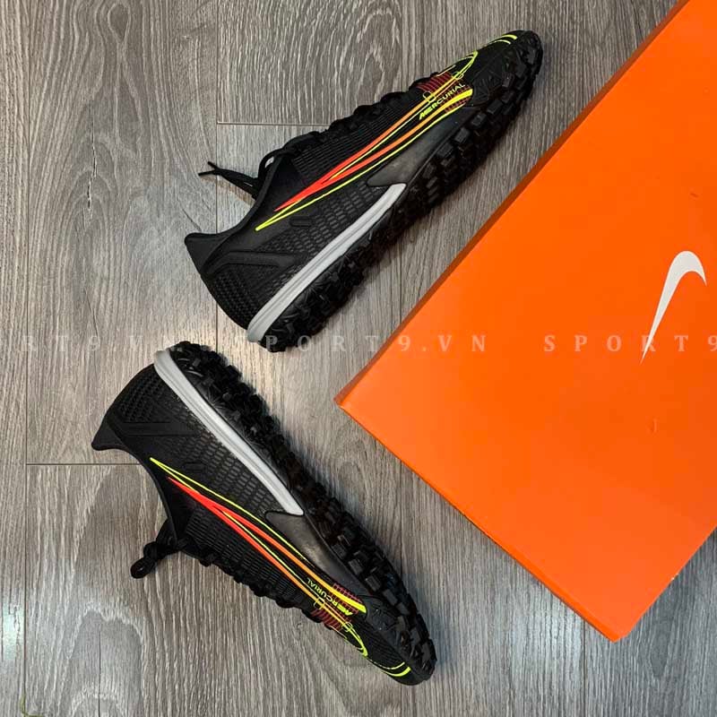 Nike Mercurial Vapor 14 Academy TF Black x Prism - Black/Cyber Yellow/Off Noir - CV0978-090