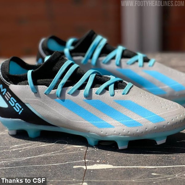 Rò rỉ hình ảnh giày đá bóng adidas X Crazyfast có chữ kí riêng của Messi |  Sport9 Việt Nam
